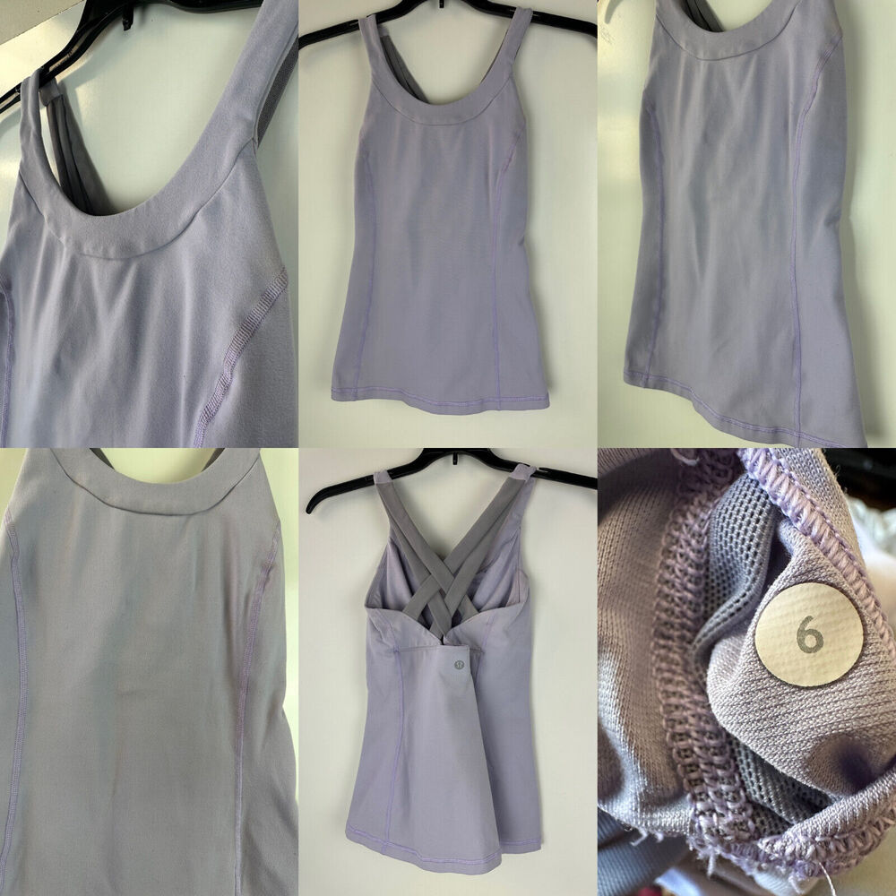 Lululemon Huge Bundle Lot Of 9 Sleeveless Work Out Tank Tops Womens Size 6 *Flaw - Picture 10 of 16